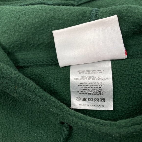 New York Jets NFL Football Green Thick Hooded Fleece Pullover Hoodie Men's XXL - Picture 5 of 9